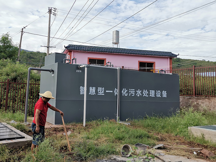 云南農(nóng)村一體化生活污水處理設備安裝項目